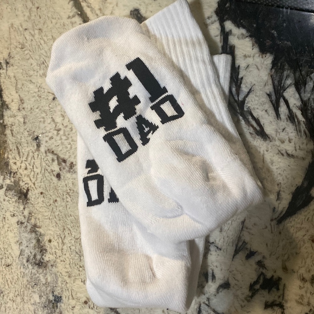#1 Dad socks